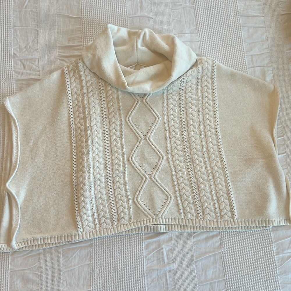 GAP kids knitted poncho